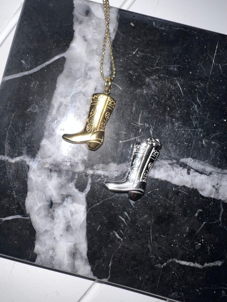 Cowgirl’s Boot Necklace