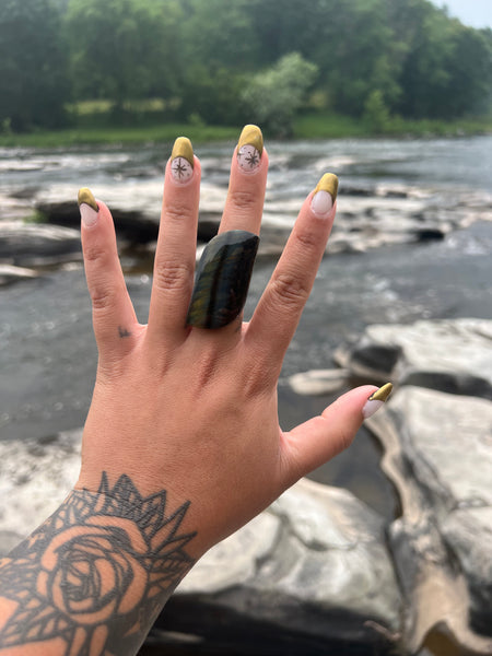Blue Tiger’s Eye Ring