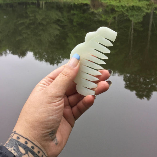 Jade Comb