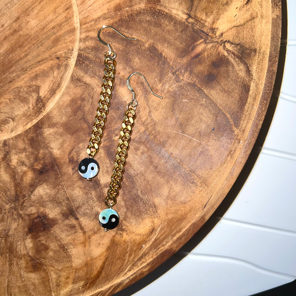 Yin Yang Earrings GF