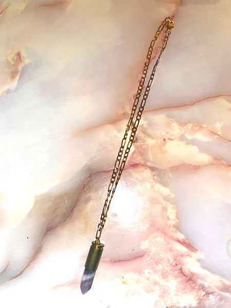 Amethyst Figaro Chain