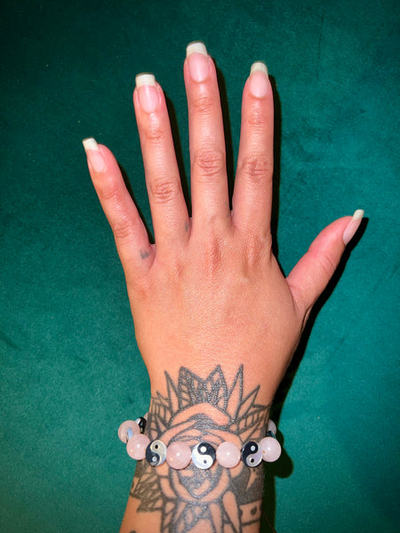Yin Yang Crystal Bracelet