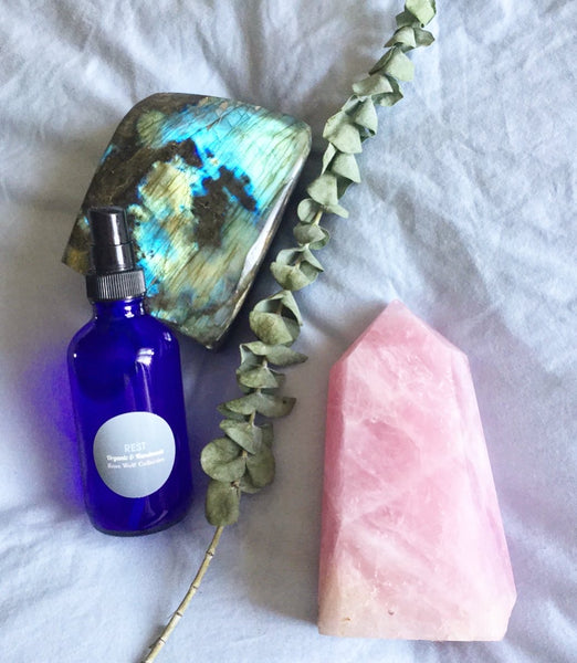 Rose Quartz Tower 9”