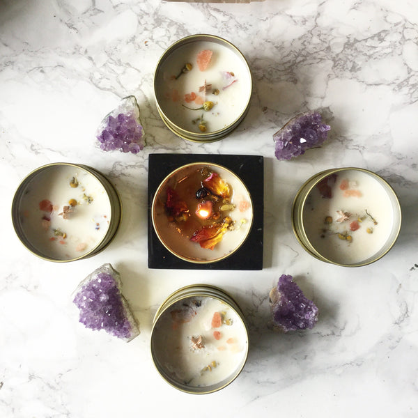 Soy Energy Candles (Vegan + Organic Essential Oils)