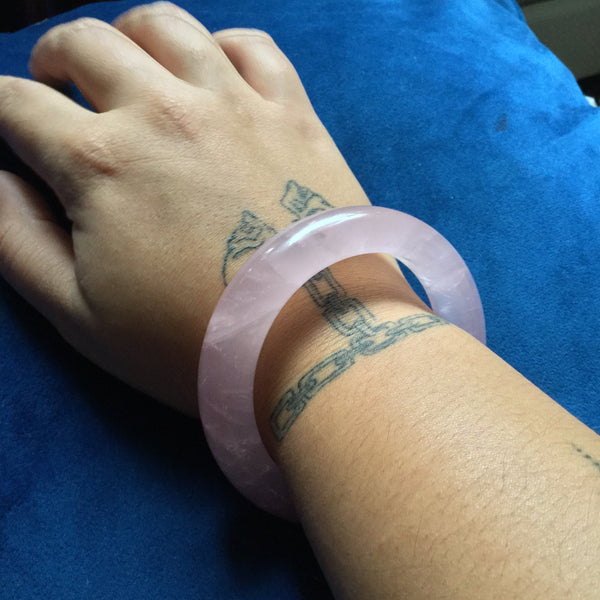 Rose Quartz Bangle