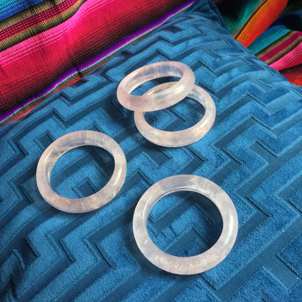 Rose Quartz Bangle