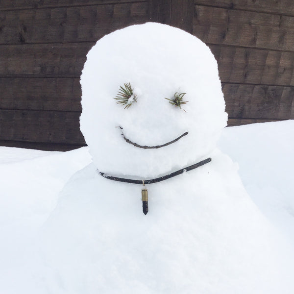 Leather Bullet Necklace