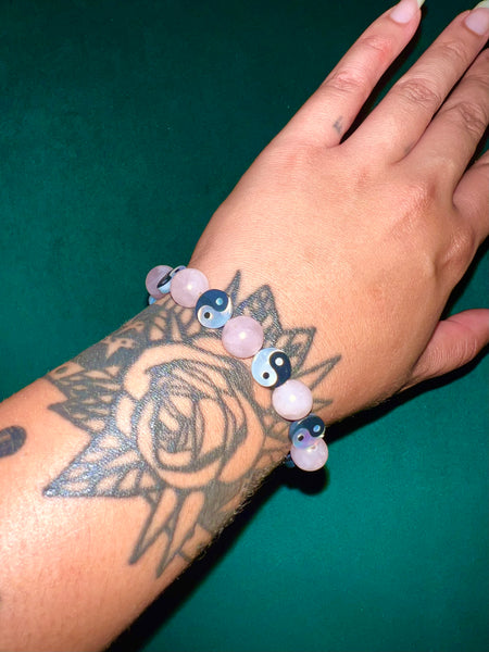 Yin Yang Crystal Bracelet
